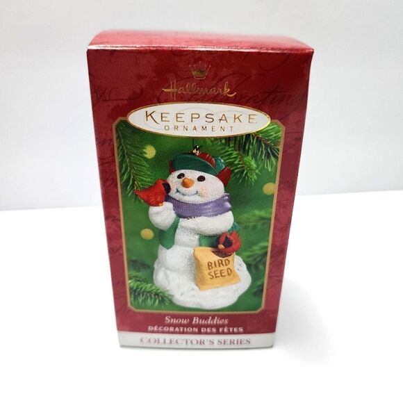 Hallmark Keepsake Christmas Ornament of Snowman from the Snowbabies Collection - Picture 1 of 6